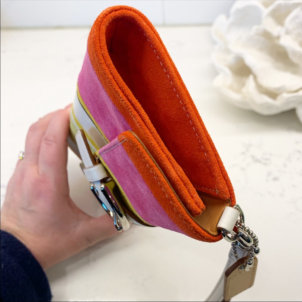 COACH Soho Suede Clutch Wallet - Picture 9 of 12
